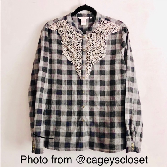 Sundance Redford Catalog Cassidy Plaid Shirt XL - Picture 5 of 5